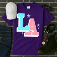 LA LOS ANGELES VARSITY TYPOGRAPHY Tall T-Shirt