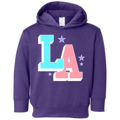 LA LOS ANGELES VARSITY TYPOGRAPHY Toddler Hoodie