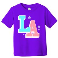 LA LOS ANGELES VARSITY TYPOGRAPHY Toddler T-Shirt
