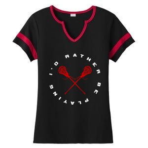 Lacrosse Ladies Halftime Notch Neck Tee