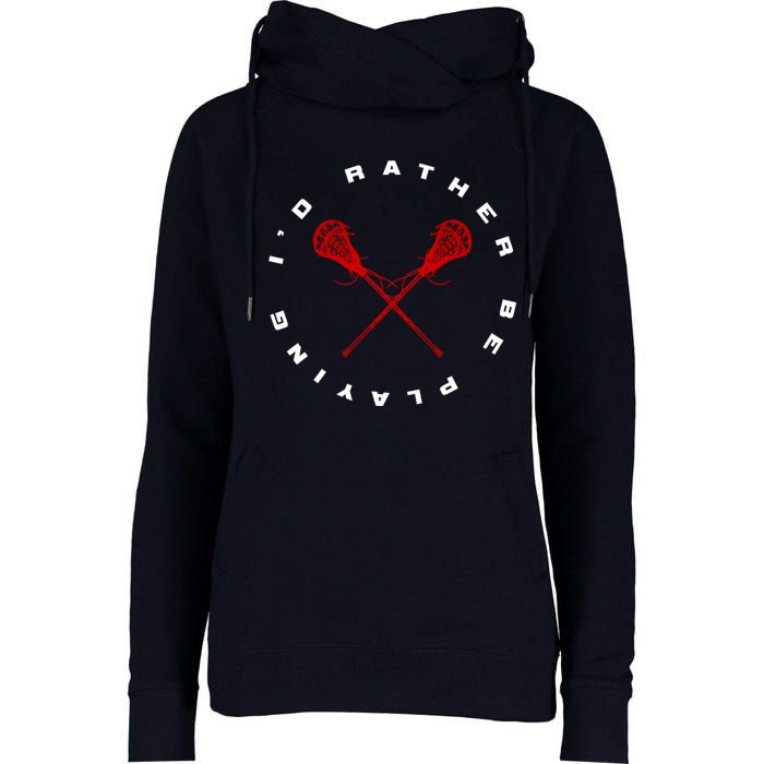 Lacrosse Womens Funnel Neck Pullover Hood