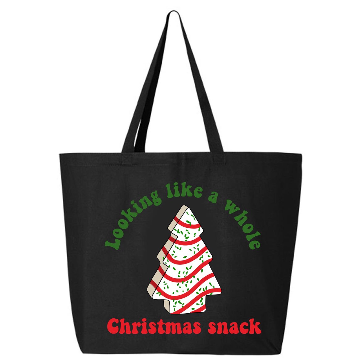 Looking Like A Whole Christmas Snack 25L Jumbo Tote