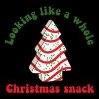 Looking Like A Whole Christmas Snack Zip Tote Bag