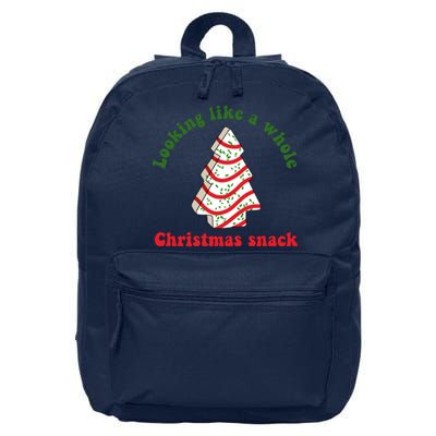 Looking Like A Whole Christmas Snack 16 in Basic Backpack