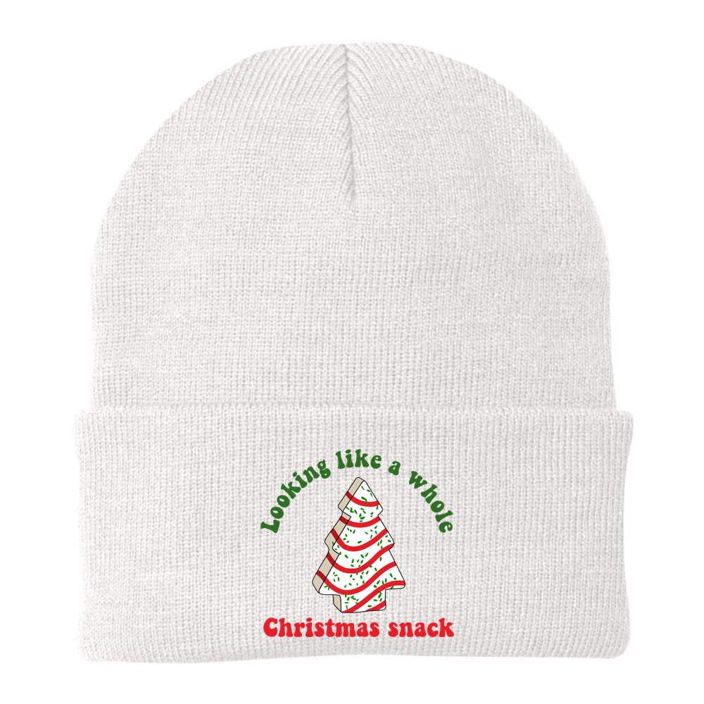 Looking Like A Whole Christmas Snack Beanie