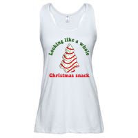 Looking Like A Whole Christmas Snack Ladies Essential Flowy Tank