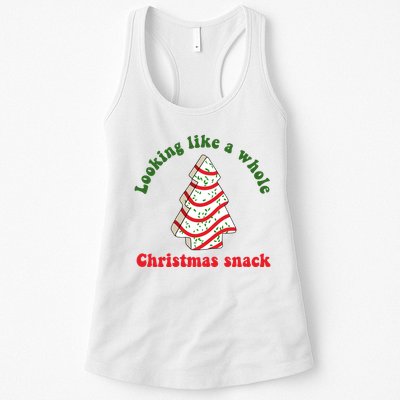 Looking Like A Whole Christmas Snack Womens Tank Top