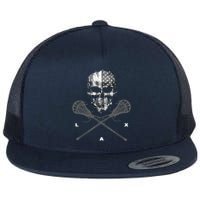 Lacrosse Flat Bill Trucker Hat