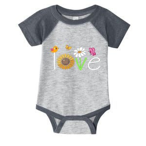 Love Life Auntie Cute Matching Family For Auntie Infant Baby Jersey Bodysuit