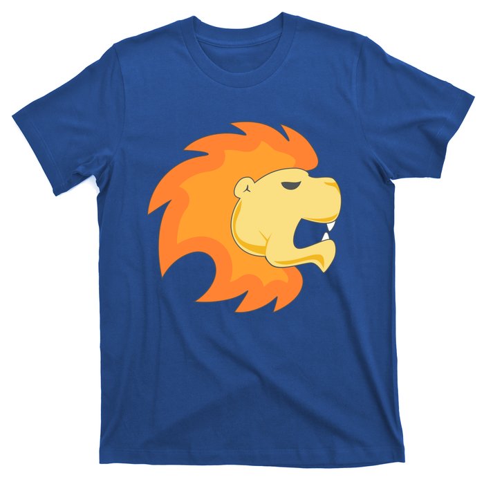 Leo Lion Astrology Horoscope Teens Backprint Gift T-Shirt