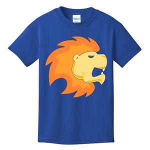 Leo Lion Astrology Horoscope Teens Backprint Gift Kids T-Shirt