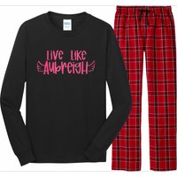 Live Like Aubreigh Long Sleeve Pajama Set