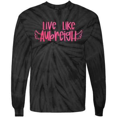 Live Like Aubreigh Tie-Dye Long Sleeve Shirt