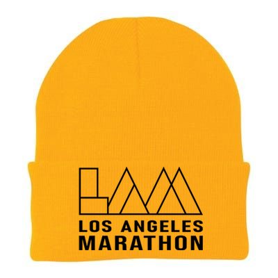 LA Los Angeles Marathon Knit Cap Winter Beanie