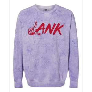 L.A.N.K Let All The Naysayers Know Colorblast Crewneck Sweatshirt