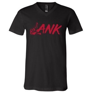 L.A.N.K Let All The Naysayers Know V-Neck T-Shirt