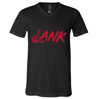 L.A.N.K Let All The Naysayers Know V-Neck T-Shirt