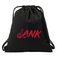 L.A.N.K Let All The Naysayers Know Drawstring Bag