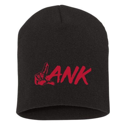 L.A.N.K Let All The Naysayers Know Short Acrylic Beanie