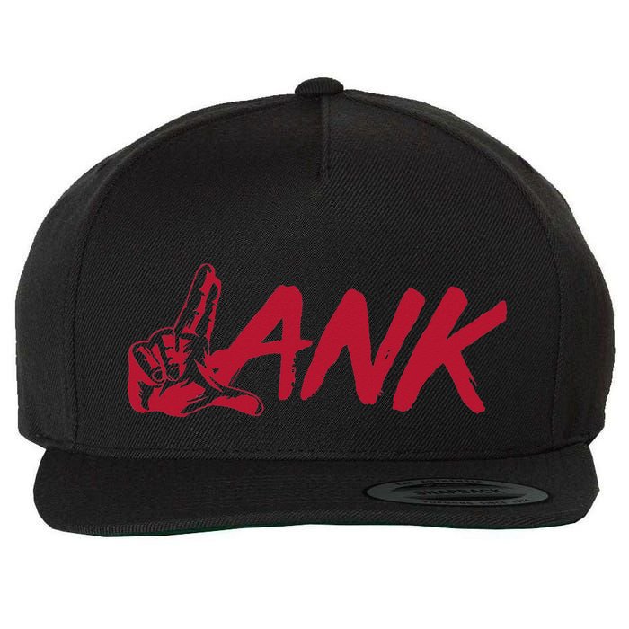 L.A.N.K Let All The Naysayers Know Wool Snapback Cap