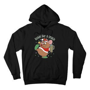 Looking Like A Snack Christmas Mouse Boujee Santa Xmas Tall Hoodie