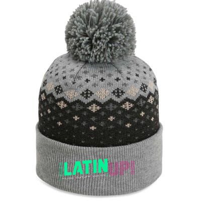 Latinup The Baniff Cuffed Pom Beanie