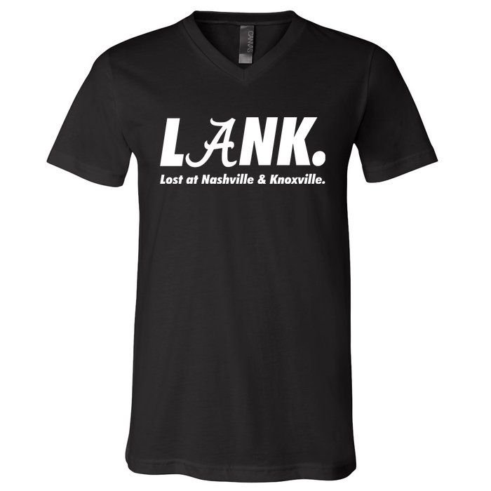 L.A.N.K. Lost At Nashville & Knoxville V-Neck T-Shirt