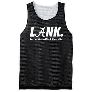 L.A.N.K. Lost At Nashville & Knoxville Mesh Reversible Basketball Jersey Tank