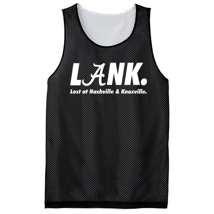 L.A.N.K. Lost At Nashville & Knoxville Mesh Reversible Basketball Jersey Tank