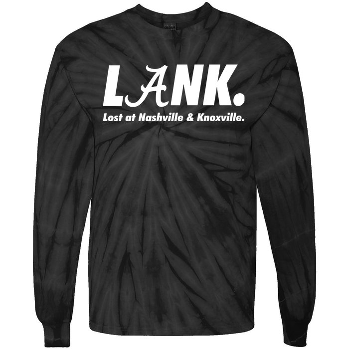 L.A.N.K. Lost At Nashville & Knoxville Tie-Dye Long Sleeve Shirt