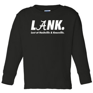 L.A.N.K. Lost At Nashville & Knoxville Toddler Long Sleeve Shirt