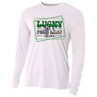 Lucky Like A Four Leaf Clover Cooling Performance Long Sleeve Crew