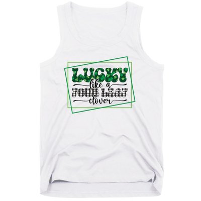 Lucky Like A Four Leaf Clover Tank Top