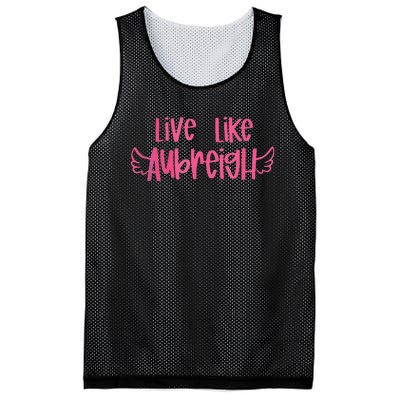 Live Like Aubreigh Gift Mesh Reversible Basketball Jersey Tank