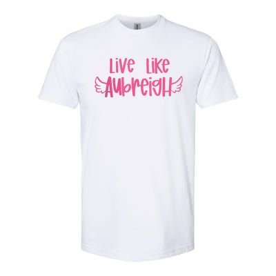 Live Like Aubreigh Gift Softstyle® CVC T-Shirt