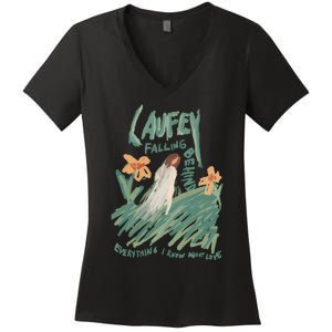 Laufey Women's V-Neck T-Shirt