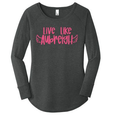 Live Like Aubreigh Women's Perfect Tri Tunic Long Sleeve Shirt