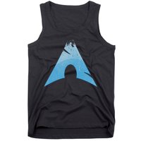 Linux Lovers Arch Linux Vintage Worn Logo Open Source Os Tank Top