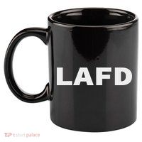 Lafd 11oz C Handle Ceramic Mug