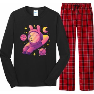 Llama Astronaut Long Sleeve Pajama Set