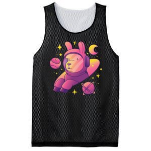 Llama Astronaut Mesh Reversible Basketball Jersey Tank