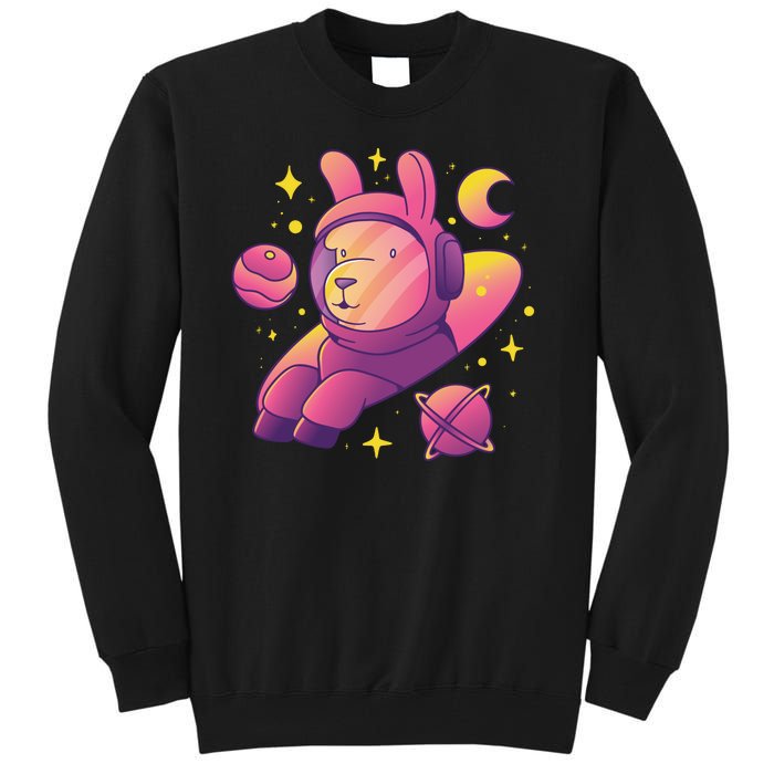 Llama Astronaut Tall Sweatshirt