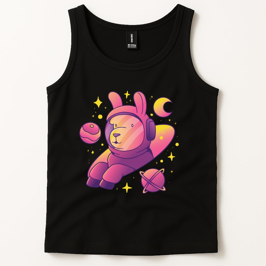 Llama Astronaut Tank Top
