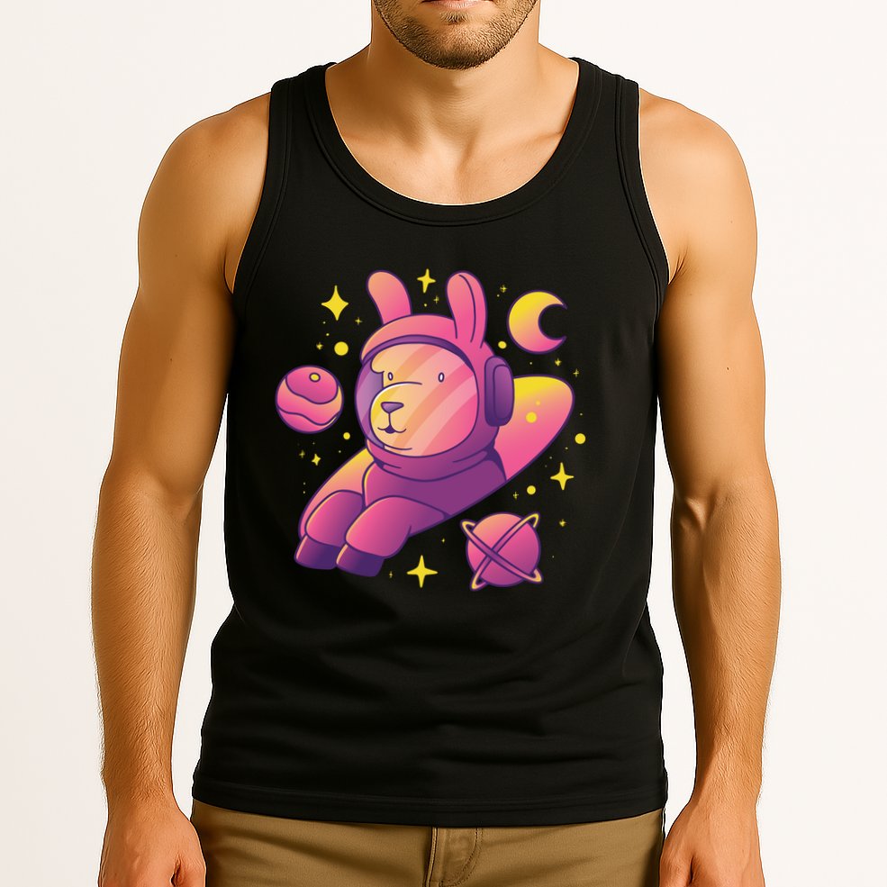 Llama Astronaut Tank Top