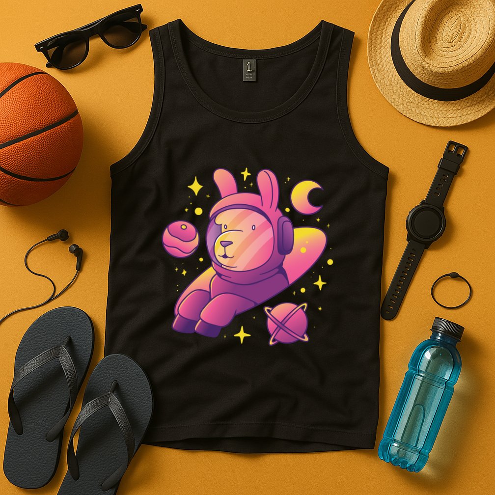 Llama Astronaut Tank Top