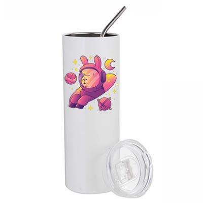 Llama Astronaut Stainless Steel Tumbler