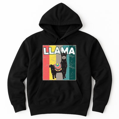 Llama Retro Hoodie