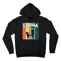 Llama Retro Hoodie