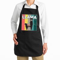 Llama Retro Apron