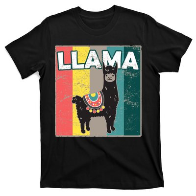 Llama Retro T-Shirt